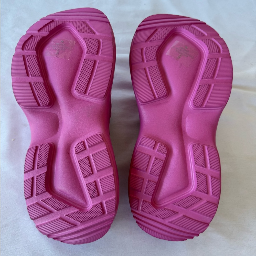Guess Fenixy Quattro G Slides Women’s Pink Size 7 - Picture 8 of 9